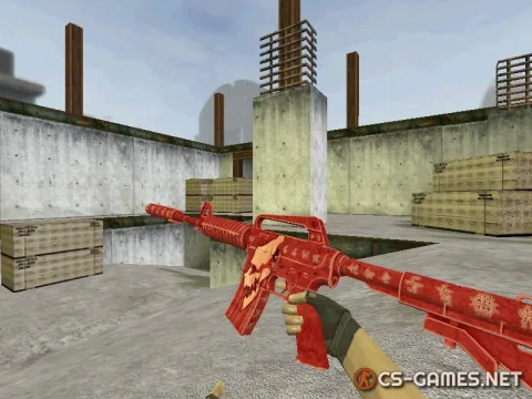 Модель HD M4A1-S «Demonology» для CS 1.6
