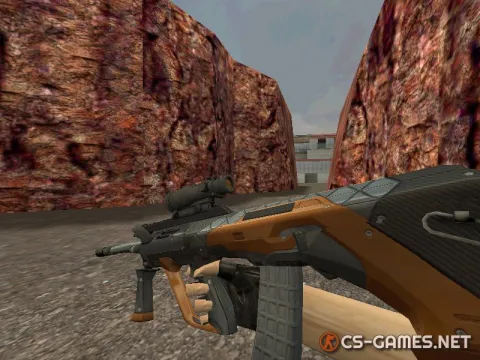 Модель HD AUG «Trique» для CS 1.6