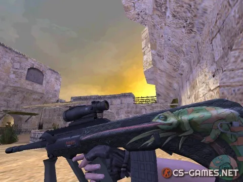 Модель HD AUG «Хамелеон» для CS 1.6