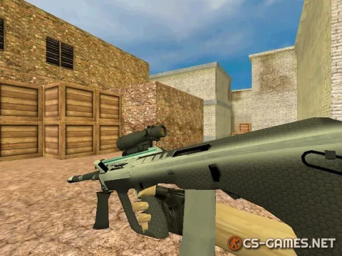 Модель HD AUG «Alpha» для CS 1.6