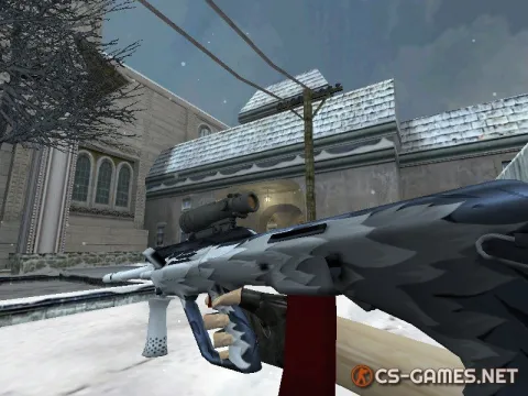Модель HD AUG «White Fang» для CS 1.6