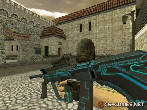 Модель HD AUG «Plasmax» для CS 1.6