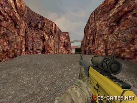 Модель SG 553 «Бульдозер» для CS 1.6