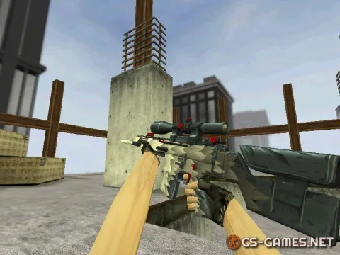 Модель HD SCAR-20 «White Fang» для CS 1.6
