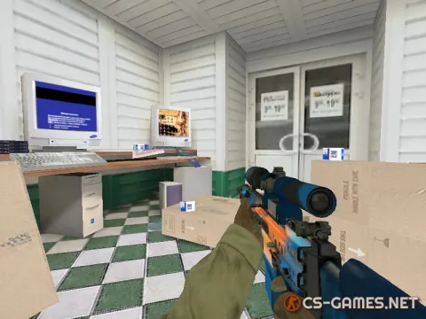 Модель SCAR-20 «Кардио» для CS 1.6