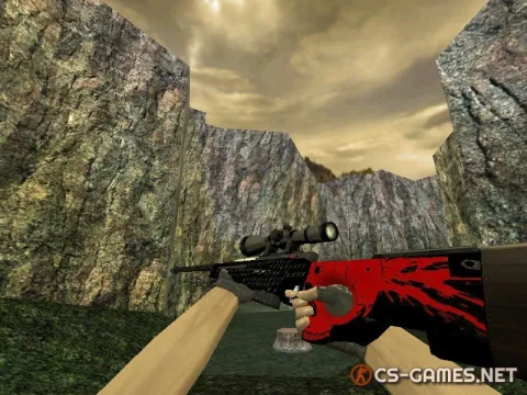 Модель HD AWP «Skull Counter» для CS 1.6