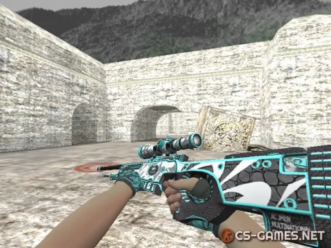 Модель HD AWP «Frontside Misty» для CS 1.6