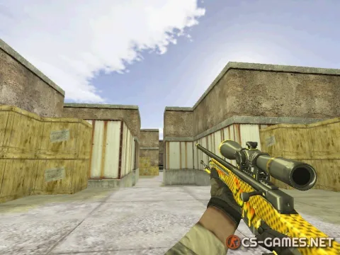 Модель AWP «Comic Book» для CS 1.6