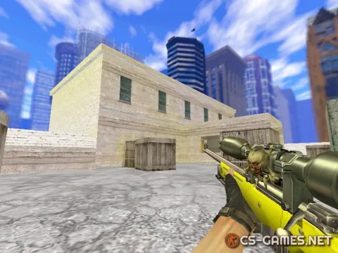 Модель AWP «Yellow Dragon» для CS 1.6