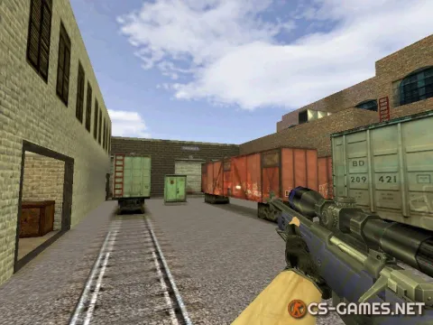Модель AWP «Blue Tiger» для CS 1.6