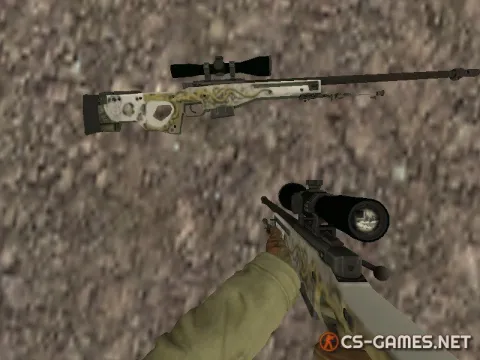Модель AWP «Бог червей — Worm God» для CS 1.6
