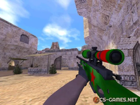 Модель AWP «Soviet Camo — Советский камуфляж» для CS 1.6