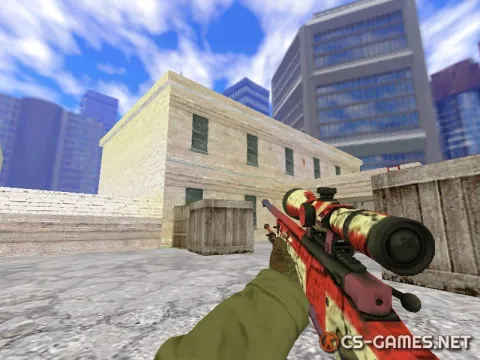 Модель AWP «Prehistory Color» для CS 1.6