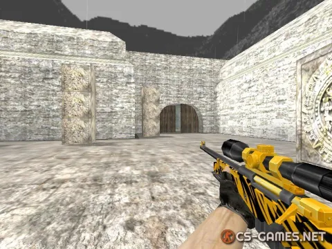 Модель AWP «Tiger Tooth» для CS 1.6