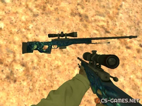 Модель AWP «Medusa — Медуза» для CS 1.6