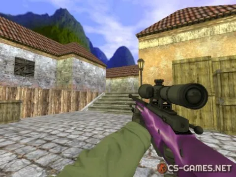 Модель AWP «Lightning Strike — Удар молнии» для CS 1.6