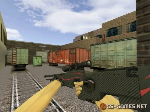Модель HD AWP «Красная линия» для CS 1.6