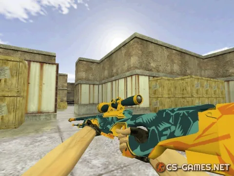 Модель HD AWP «Blue Angel» для CS 1.6