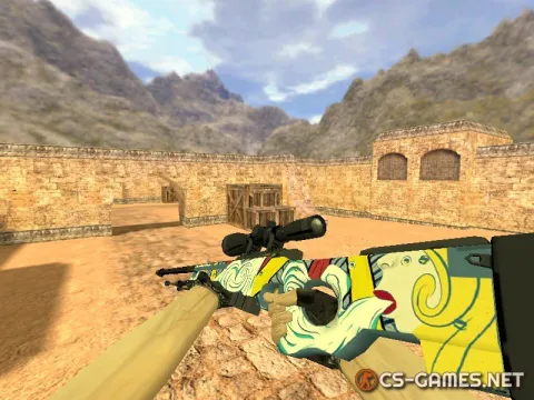 Модель HD AWP «Stress Free» для CS 1.6