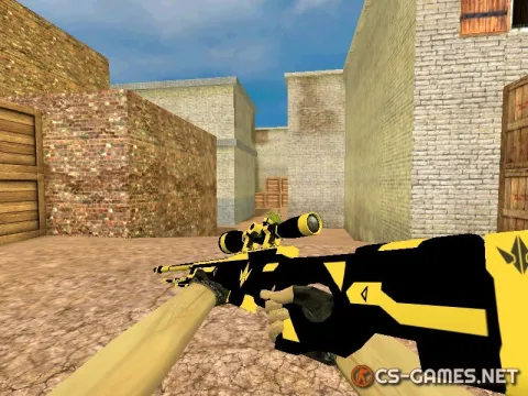 Модель HD AWP «Apparatus Lime» для CS 1.6