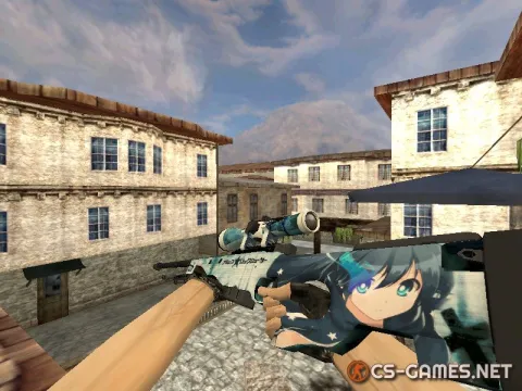 Модель HD AWP «Black Rock» для CS 1.6