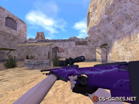 Модель HD AWP «Удар молнии» для CS 1.6