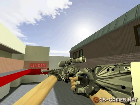 Модель HD AWP «Dark Smoke» для CS 1.6