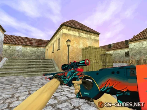 Модель HD AWP «Volcano» для CS 1.6