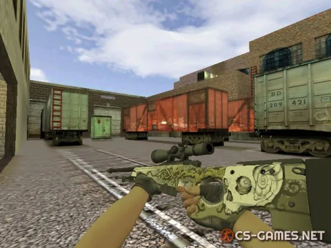 Модель HD AWP «Worm God» для CS 1.6