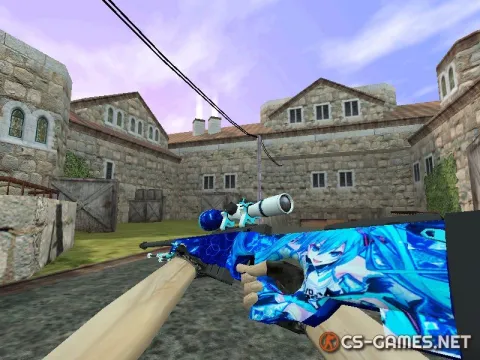 Модель HD AWP «Miku» для CS 1.6
