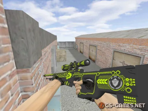 Модель HD AWP «Machine» для CS 1.6