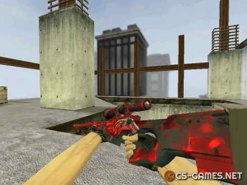 Модель HD AWP «Touch of Hell» для CS 1.6