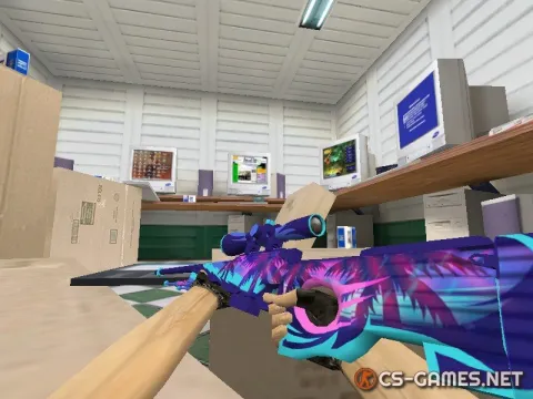 Модель HD AWP «Ice Palm» для CS 1.6
