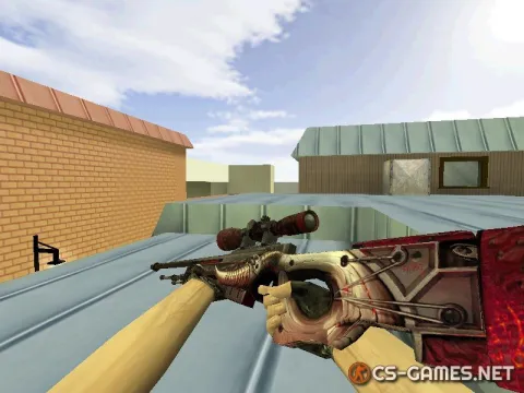 Модель HD AWP «Damnation» для CS 1.6