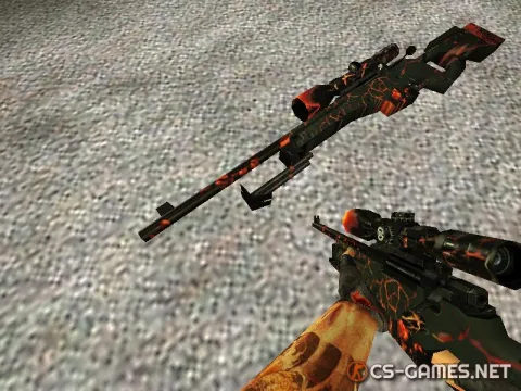 Модель AWP «Fire» для CS 1.6