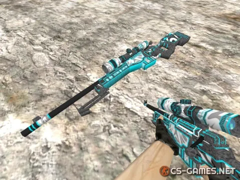 Модель AWP «Frontside Misty» для CS 1.6
