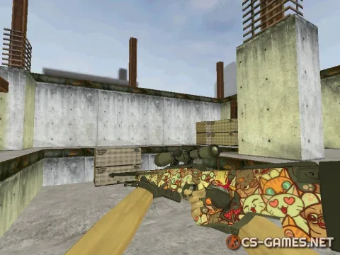 Модель HD AWP «PAW» для CS 1.6