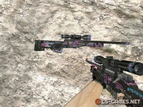 Модель AWP «Fever Dream» для CS 1.6