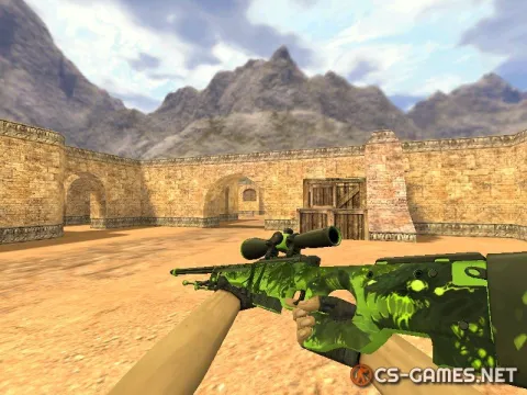 Модель HD AWP «Virus» для CS 1.6