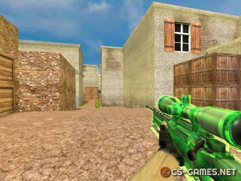 Модель AWP «Green Glass» для CS 1.6