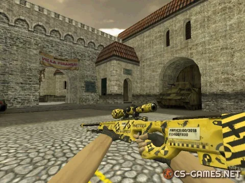 Модель HD AWP «Crashed» для CS 1.6