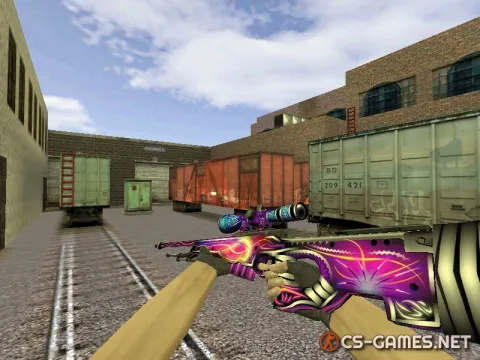 Модель HD AWP «Iron Ultraviolet» для CS 1.6