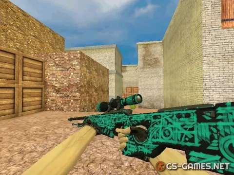 Модель HD AWP «Handwritten» для CS 1.6