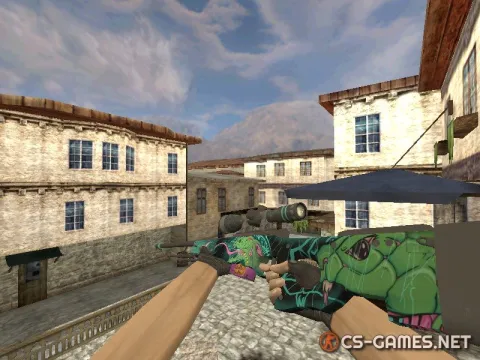 Модель HD AWP «Deadly String» для CS 1.6