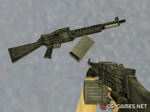 Модель M249 «Stoner 63» для CS 1.6