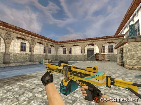 Модель HD Negev «Погрузчик» для CS 1.6