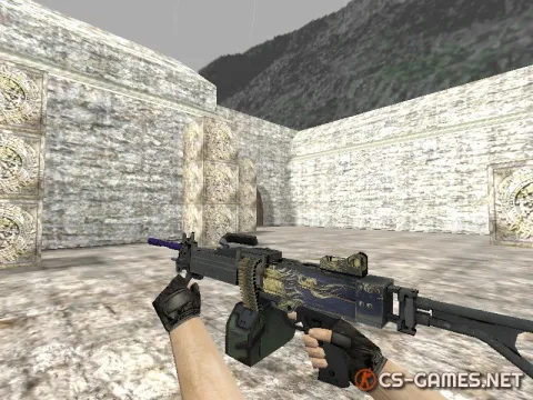 Модель HD Negev «Боец» для CS 1.6
