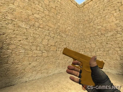 Модель Glock-18 «Gold» для CSS v34