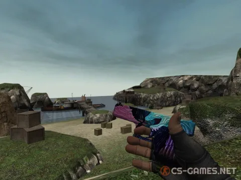 Модель Glock-18 «Toxic Tsunami» для CSS v34