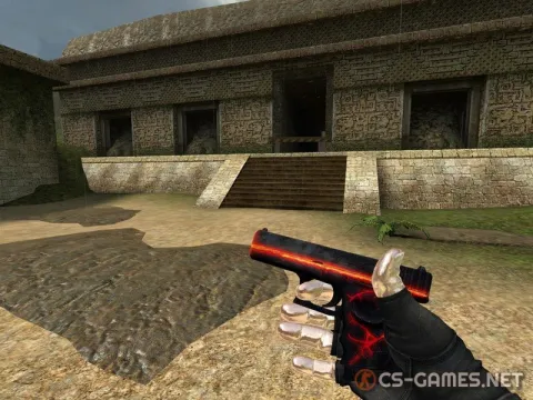 Модель Glock-18 «Red Hot» для CSS v34
